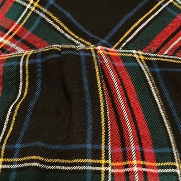 Women's Red and Black Plaid Shirt - Picture 7 of 9